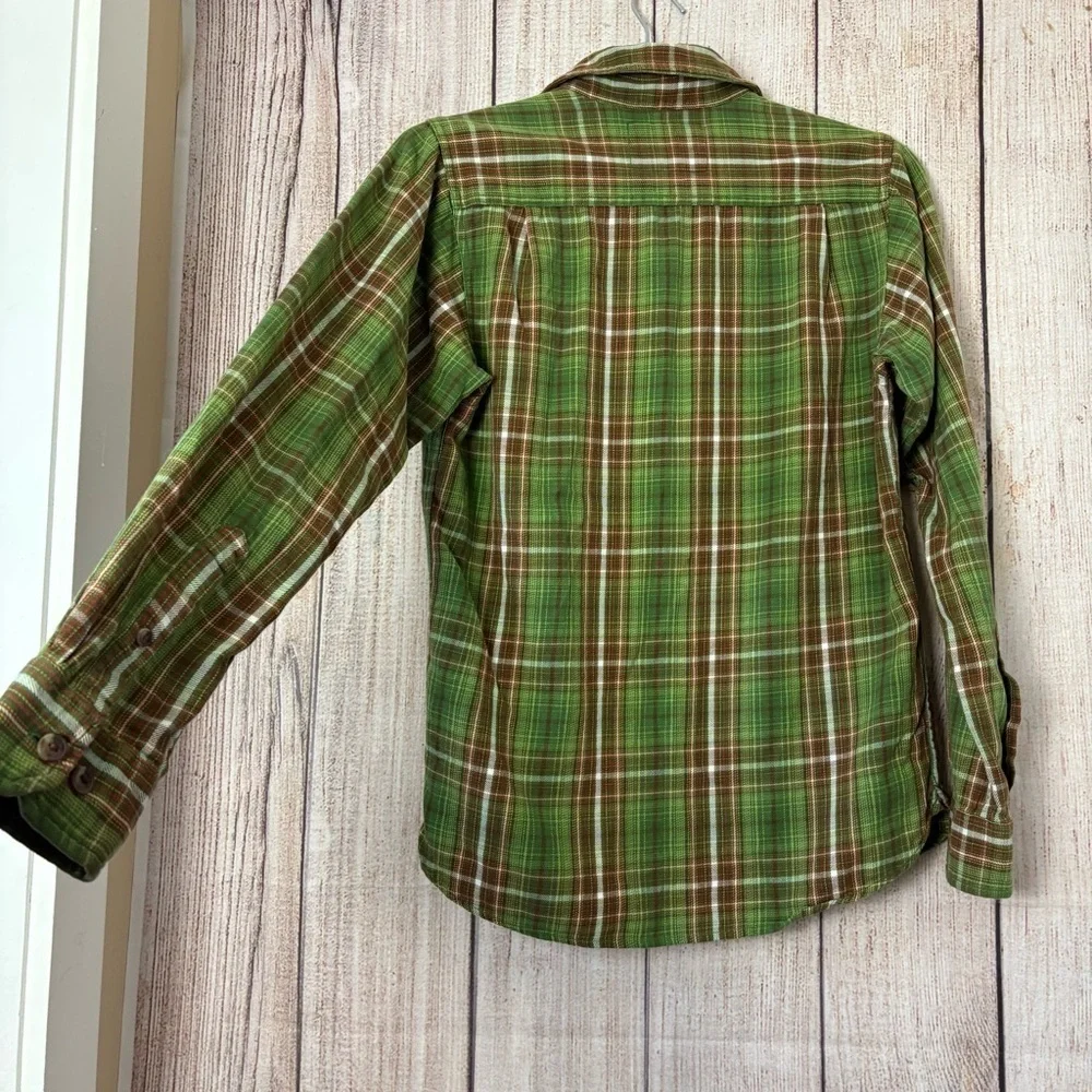The North Face Mens Plaid Long Sleeve Button up shirt size Small